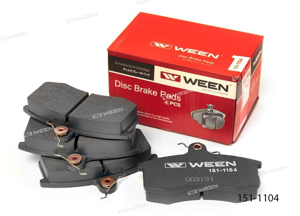 Ween 151-1104 Brake Pad Set, disc brake 1511104