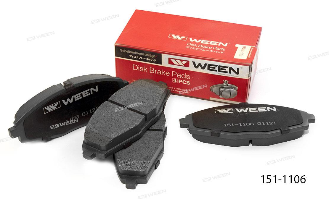 Ween 151-1106 Brake Pad Set, disc brake 1511106