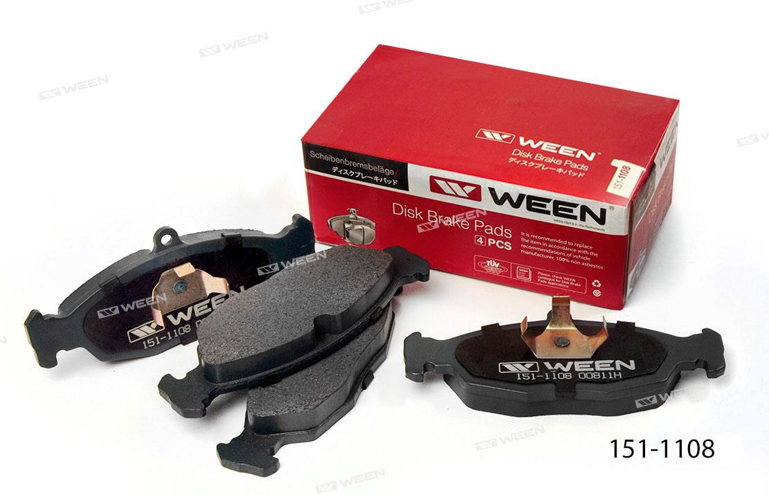 Ween 151-1108 Brake Pad Set, disc brake 1511108