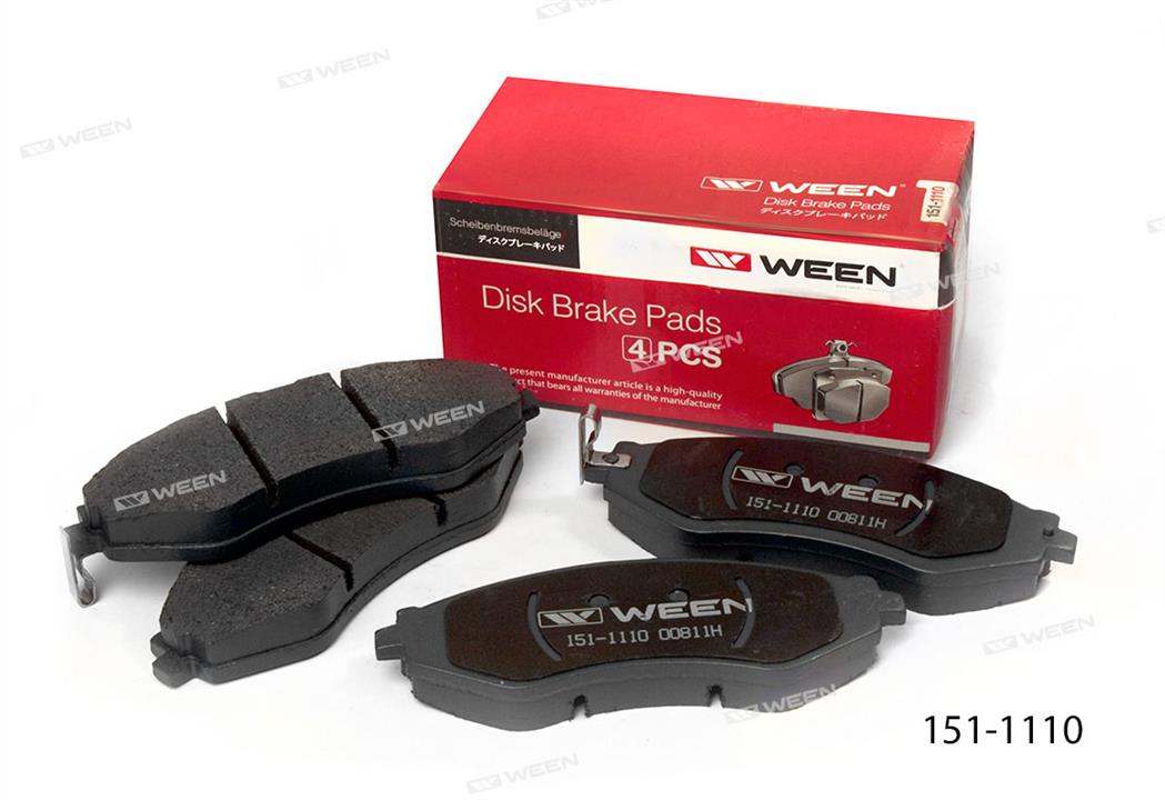 Ween 151-1110 Brake Pad Set, disc brake 1511110