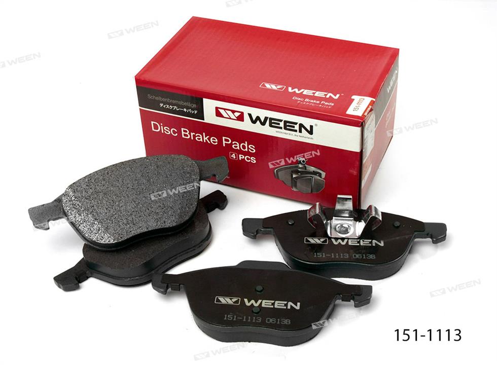Ween 151-1113 Brake Pad Set, disc brake 1511113