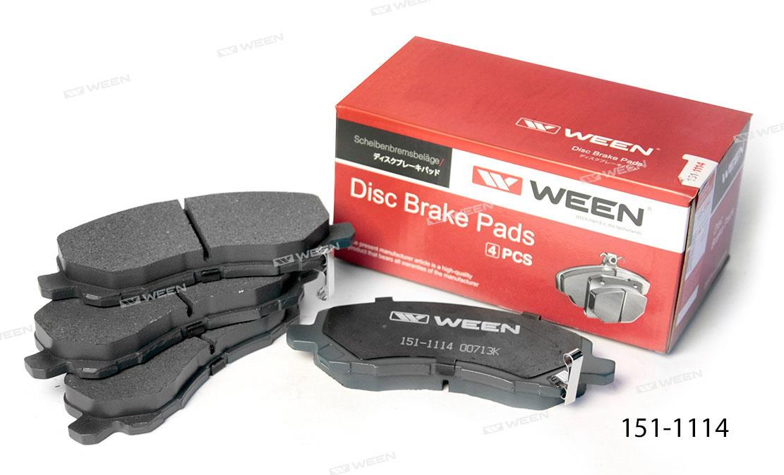 Ween 151-1114 Brake Pad Set, disc brake 1511114