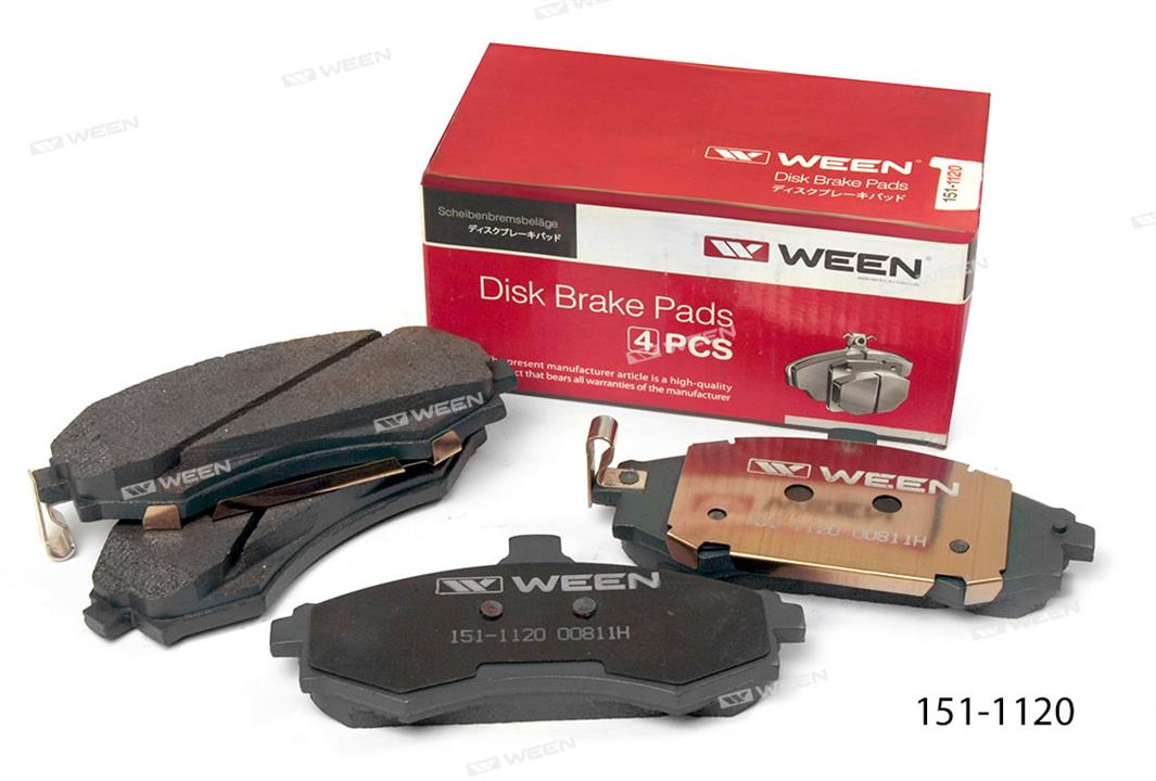 Ween 151-1120 Brake Pad Set, disc brake 1511120