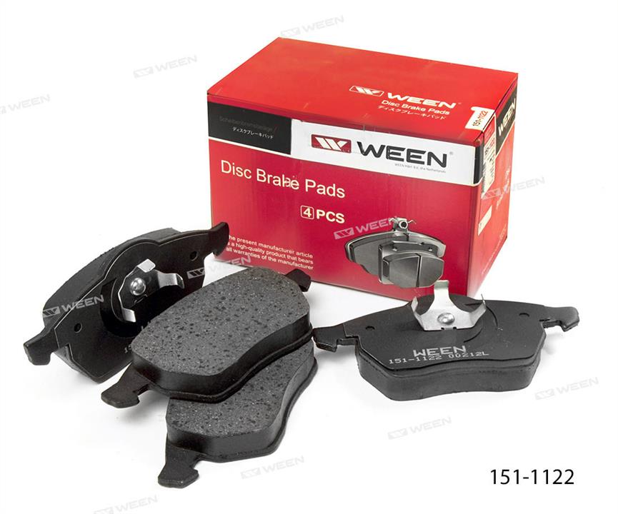 Ween 151-1122 Brake Pad Set, disc brake 1511122