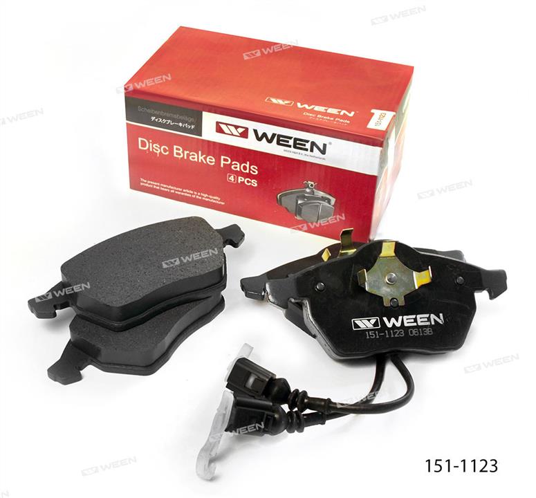 Ween 151-1123 Brake Pad Set, disc brake 1511123