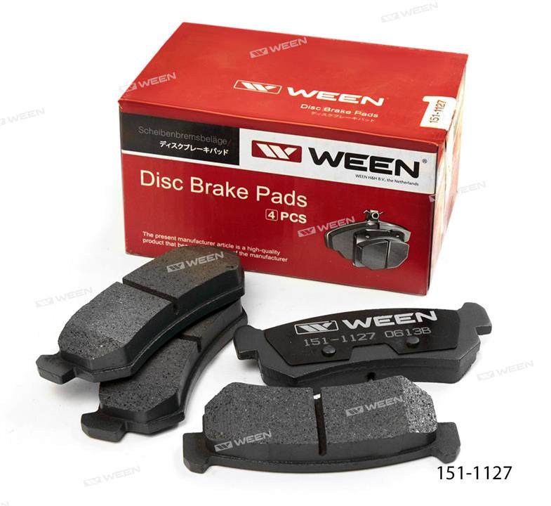 Ween 151-1127 Brake Pad Set, disc brake 1511127