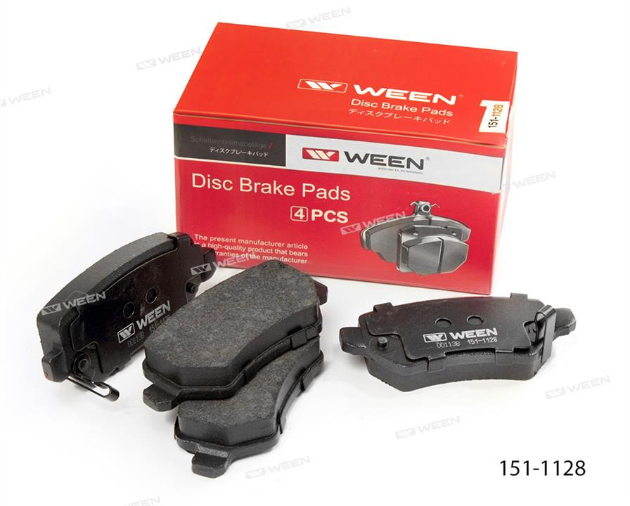Ween 151-1128 Brake Pad Set, disc brake 1511128