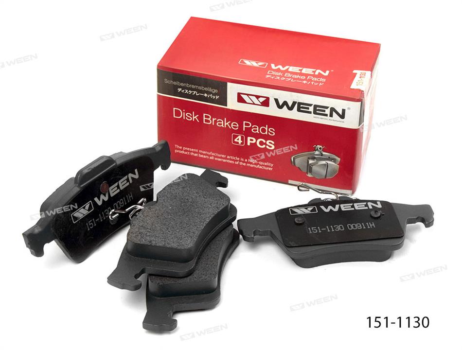Ween 151-1130 Brake Pad Set, disc brake 1511130