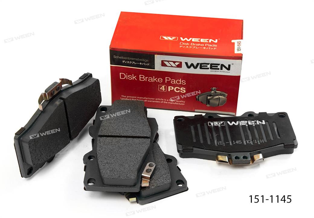 Ween 151-1145 Brake Pad Set, disc brake 1511145