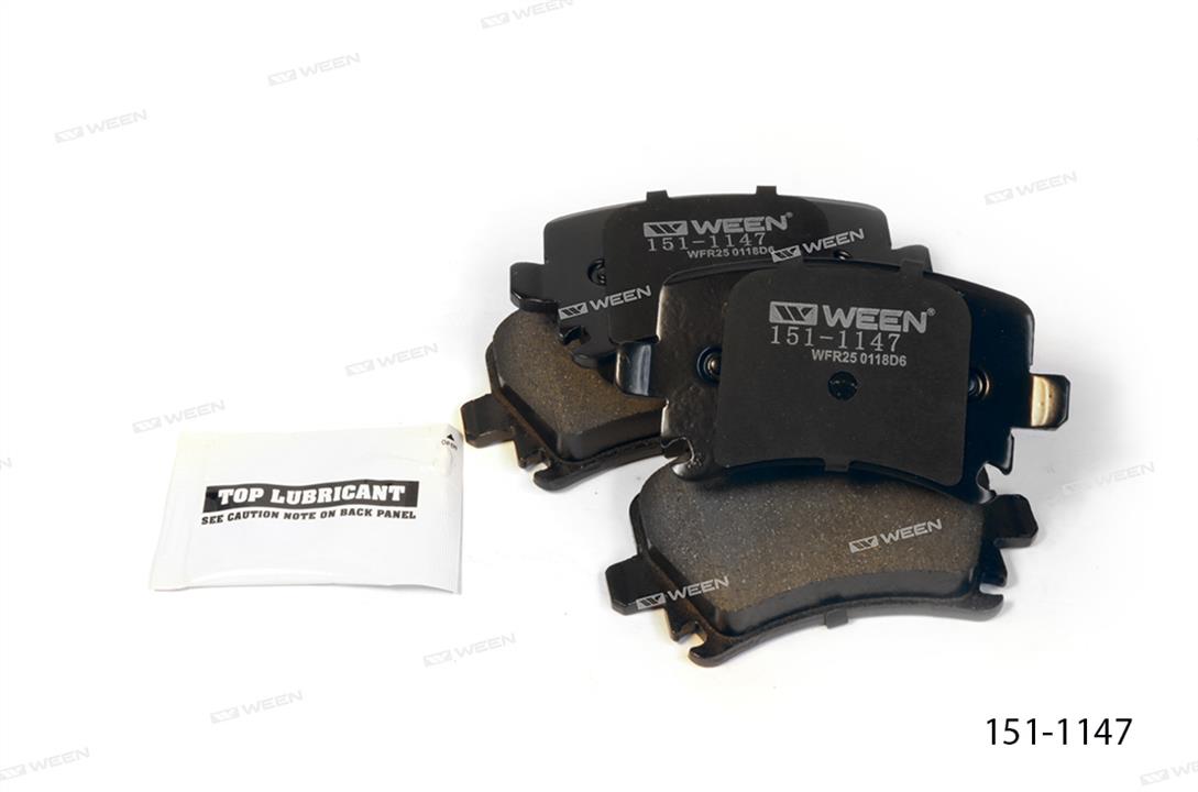 Ween 151-1147 Brake Pad Set, disc brake 1511147