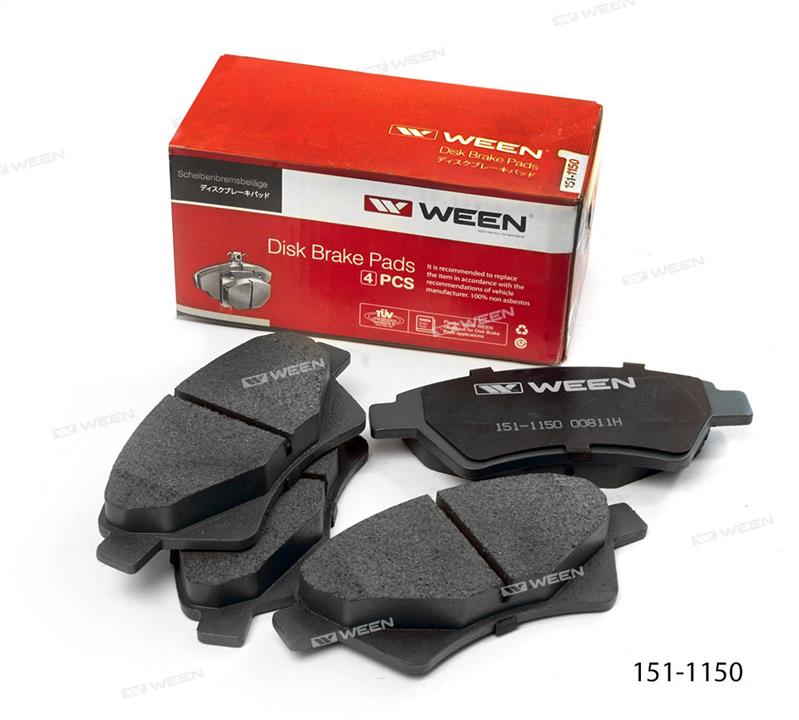 Ween 151-1150 Brake Pad Set, disc brake 1511150