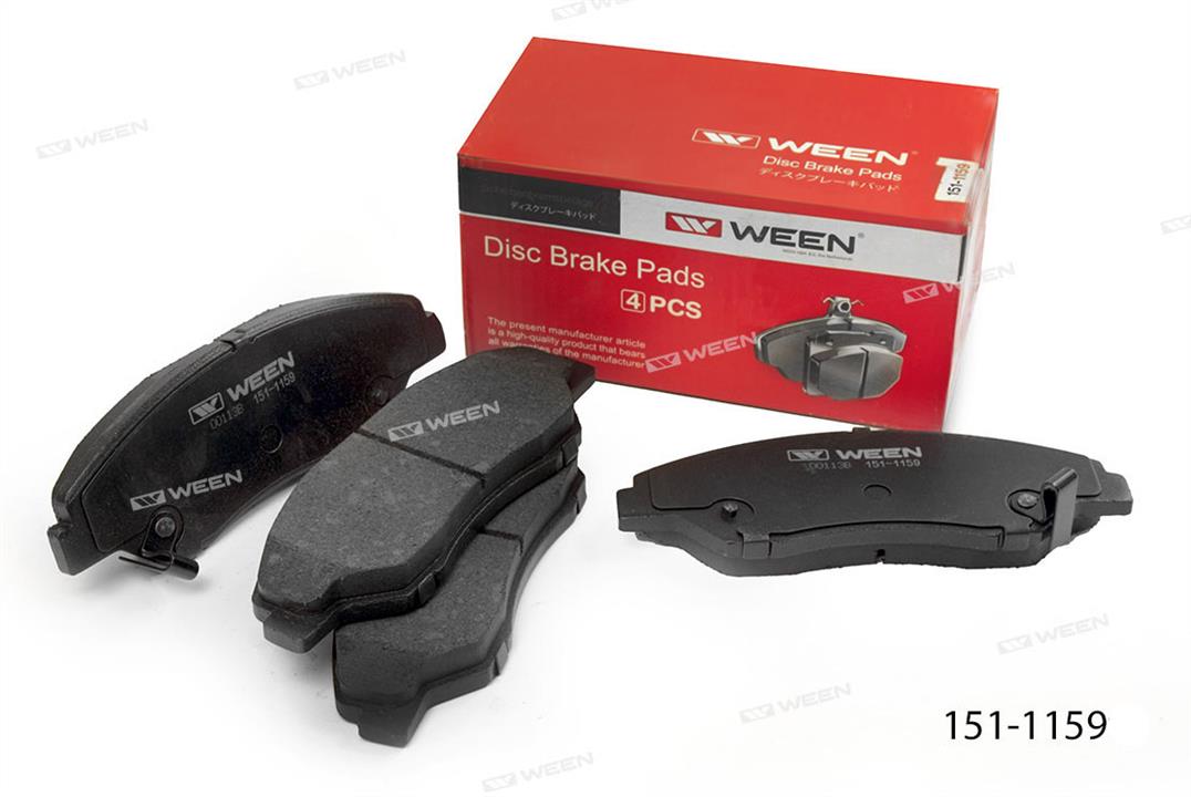 Ween 151-1159 Brake Pad Set, disc brake 1511159