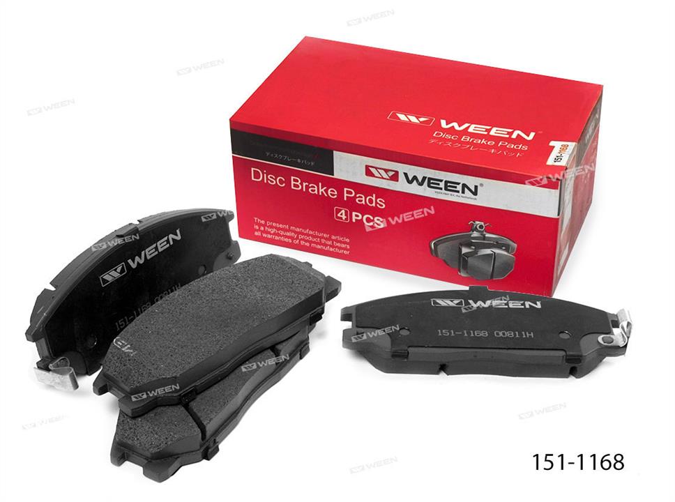 Ween 151-1168 Brake Pad Set, disc brake 1511168