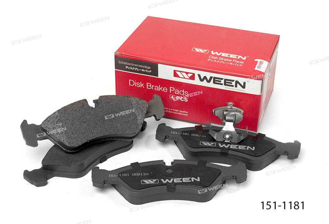 Ween 151-1181 Brake Pad Set, disc brake 1511181