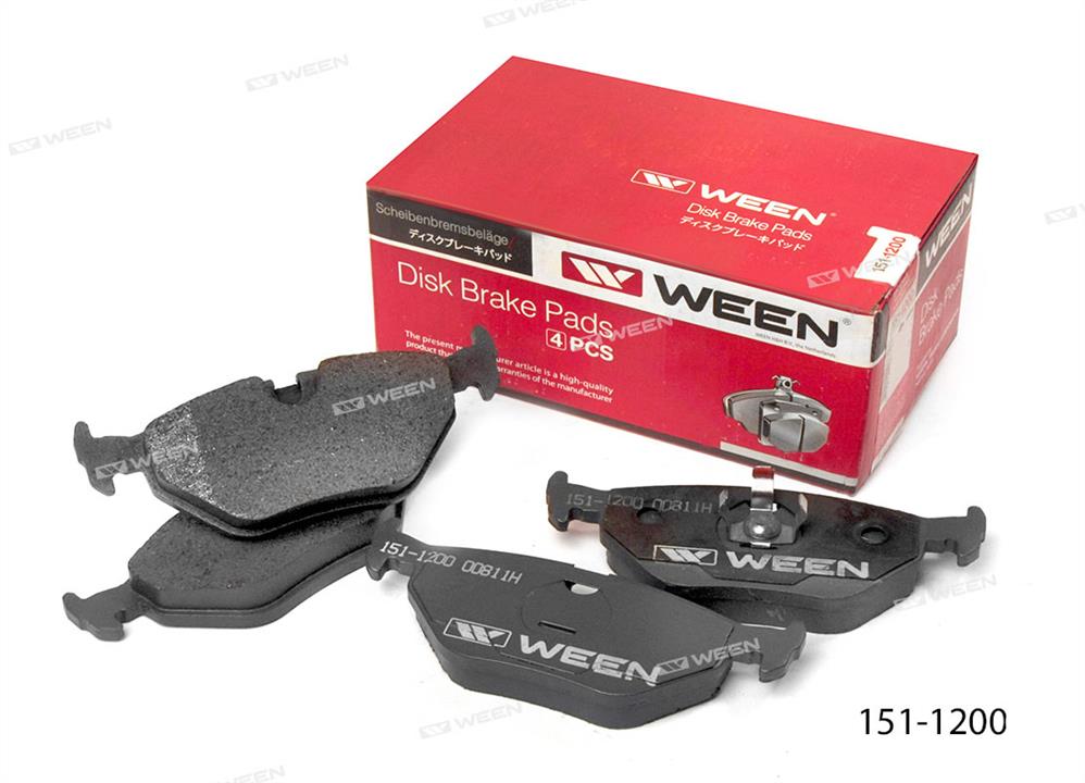 Ween 151-1200 Brake Pad Set, disc brake 1511200