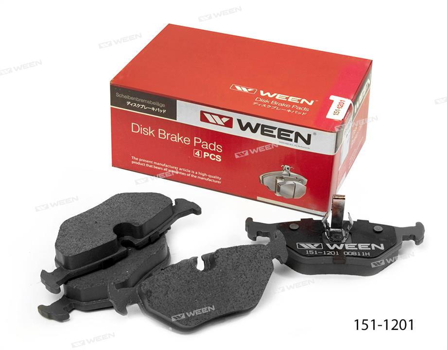Ween 151-1201 Brake Pad Set, disc brake 1511201