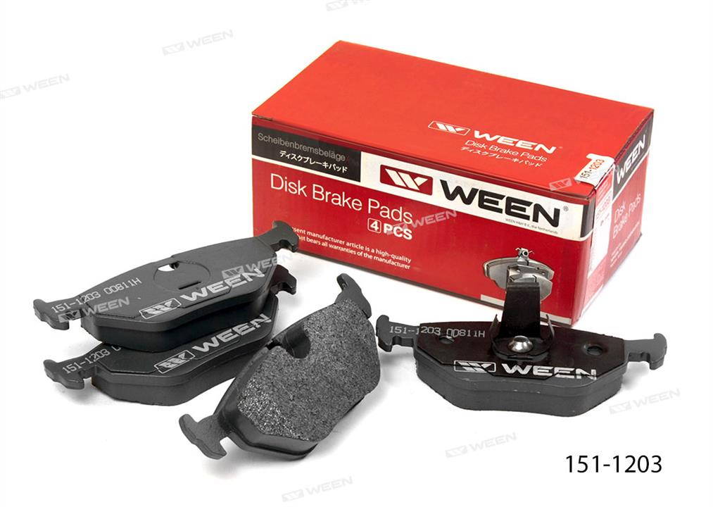 Ween 151-1203 Brake Pad Set, disc brake 1511203
