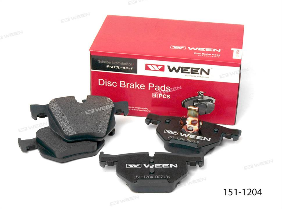 Ween 151-1204 Brake Pad Set, disc brake 1511204