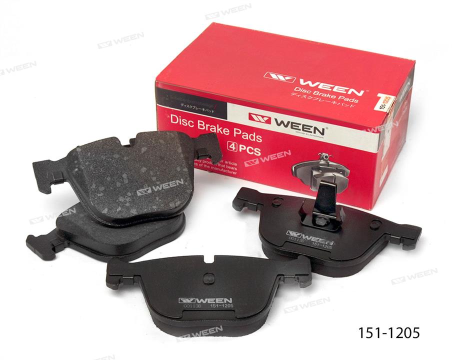 Ween 151-1205 Brake Pad Set, disc brake 1511205