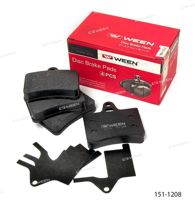 Ween 151-1208 Brake Pad Set, disc brake 1511208