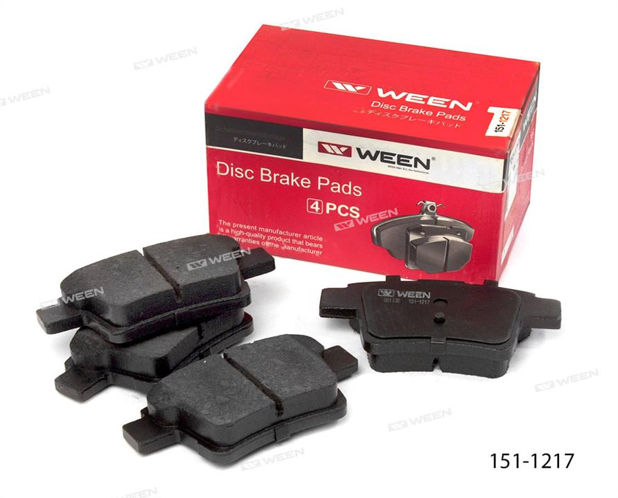 Ween 151-1217 Brake Pad Set, disc brake 1511217