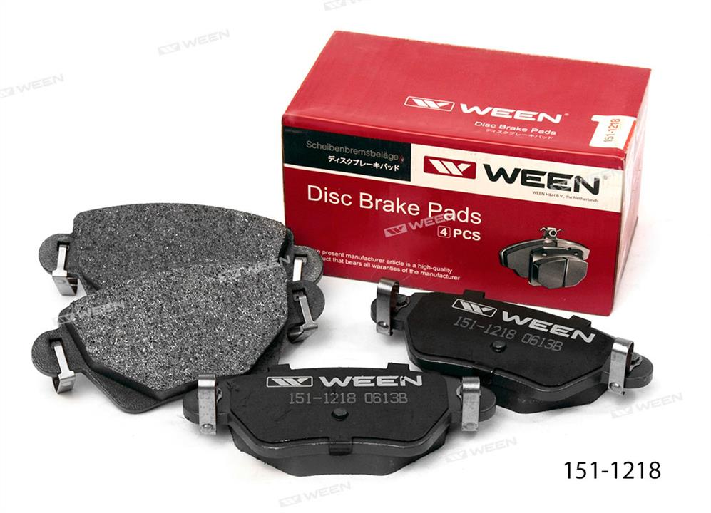 Ween 151-1218 Brake Pad Set, disc brake 1511218