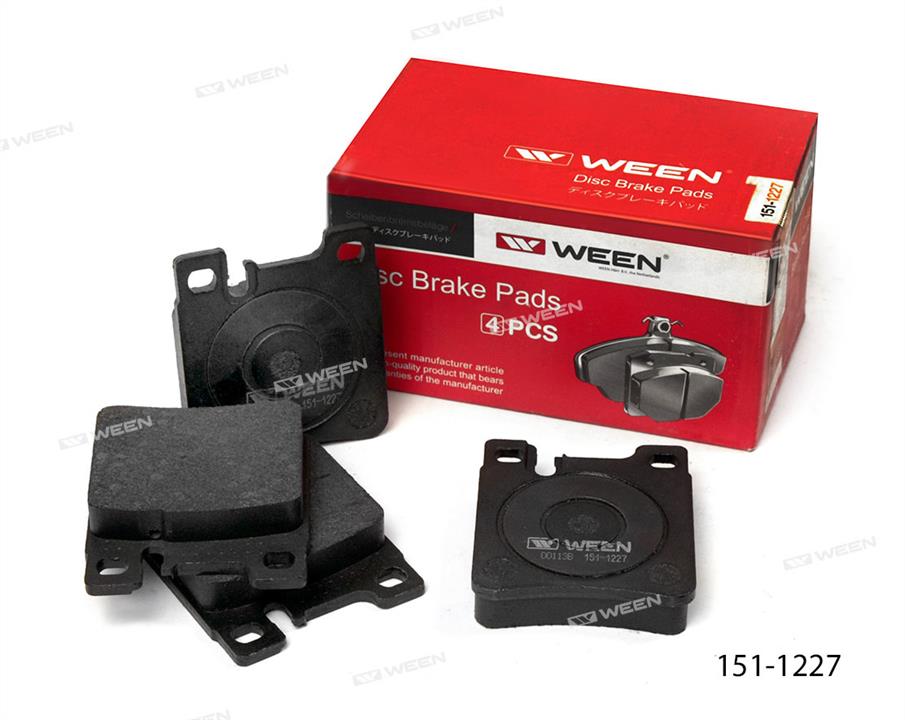 Ween 151-1227 Brake Pad Set, disc brake 1511227