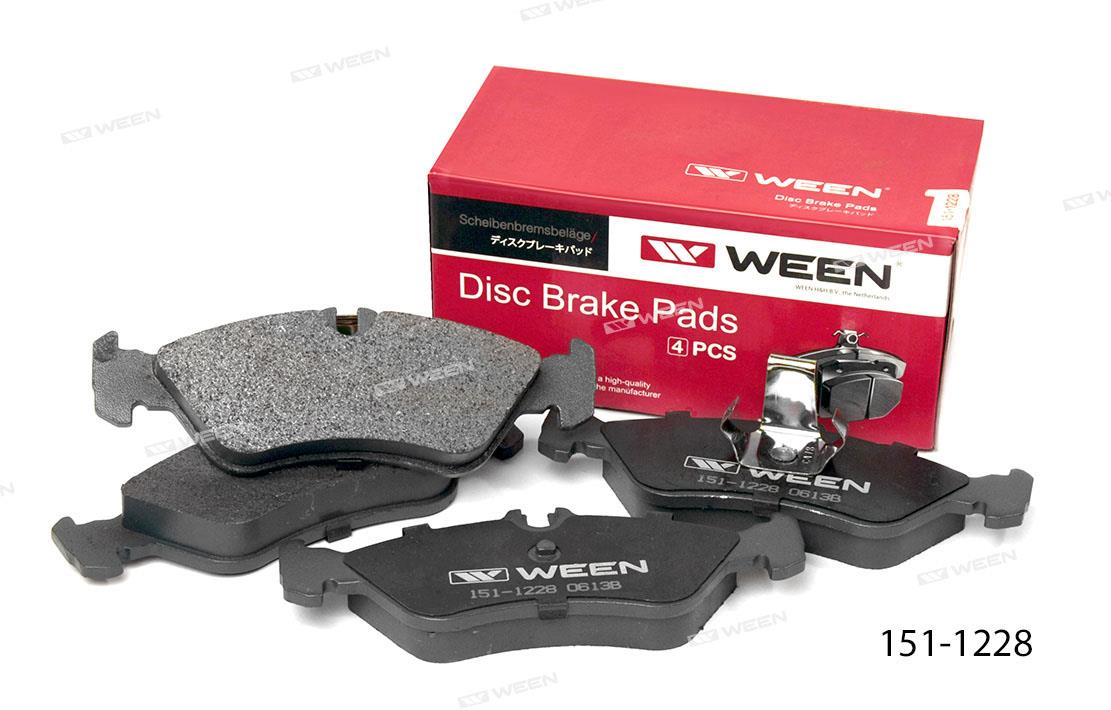 Ween 151-1228 Brake Pad Set, disc brake 1511228