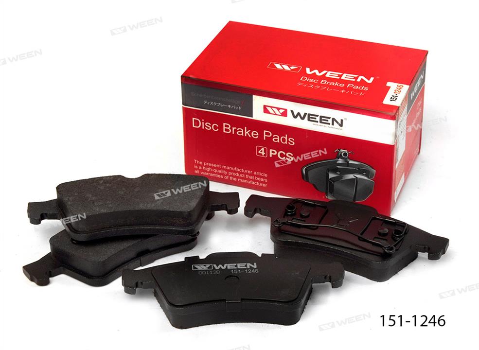Ween 151-1246 Brake Pad Set, disc brake 1511246