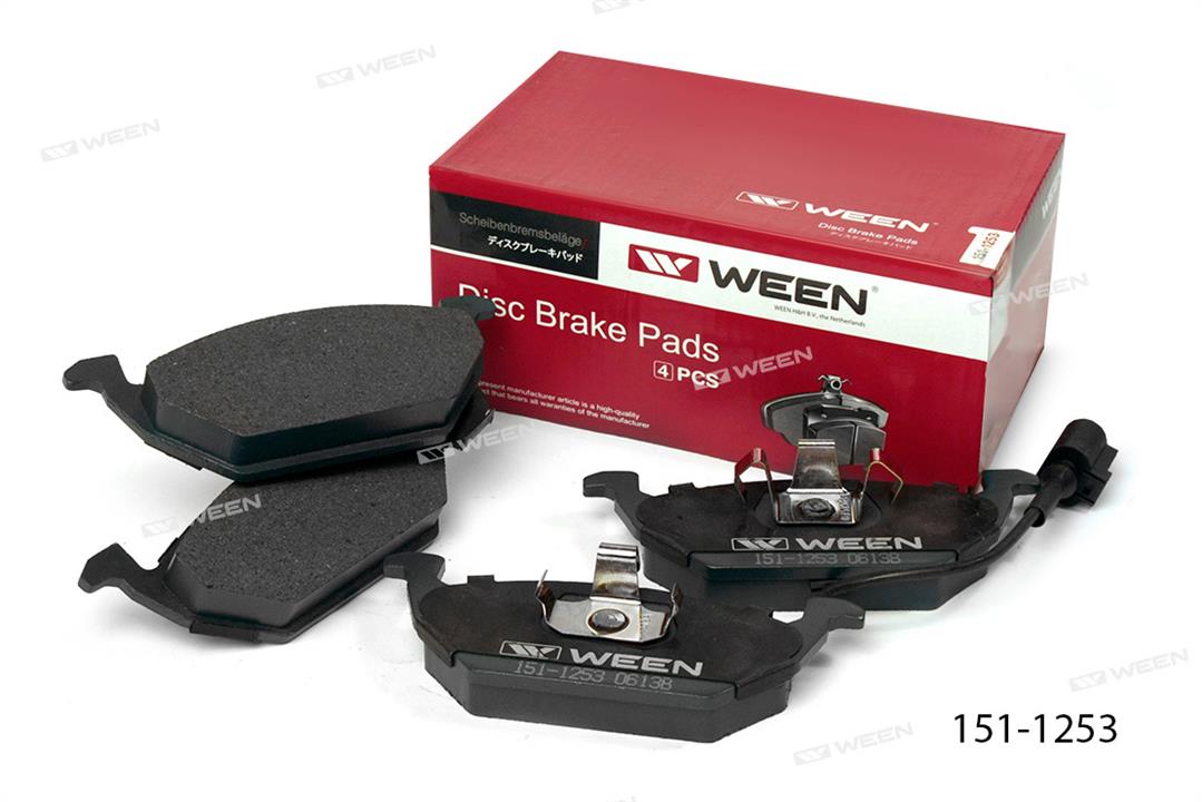 Ween 151-1253 Brake Pad Set, disc brake 1511253