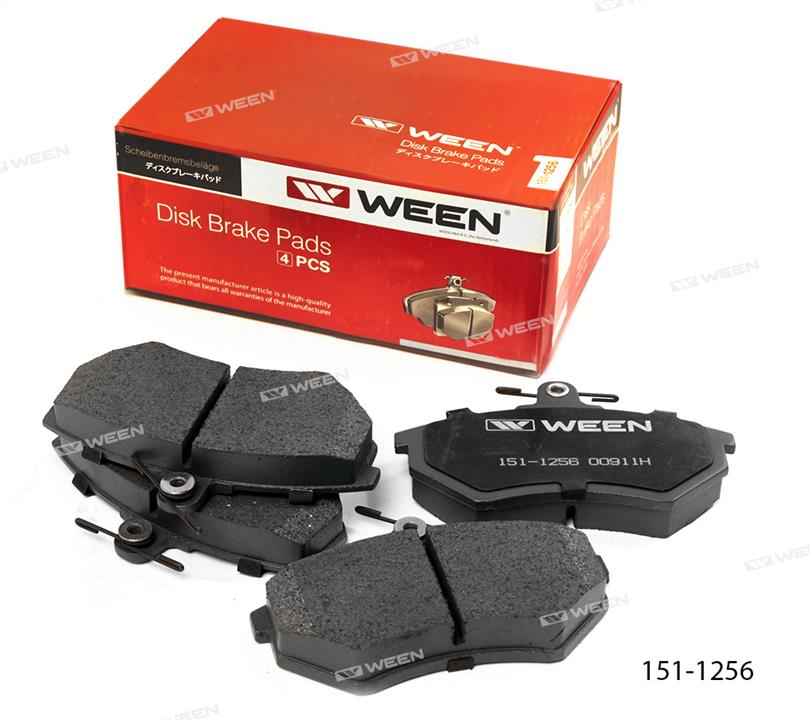 Ween 151-1256 Brake Pad Set, disc brake 1511256