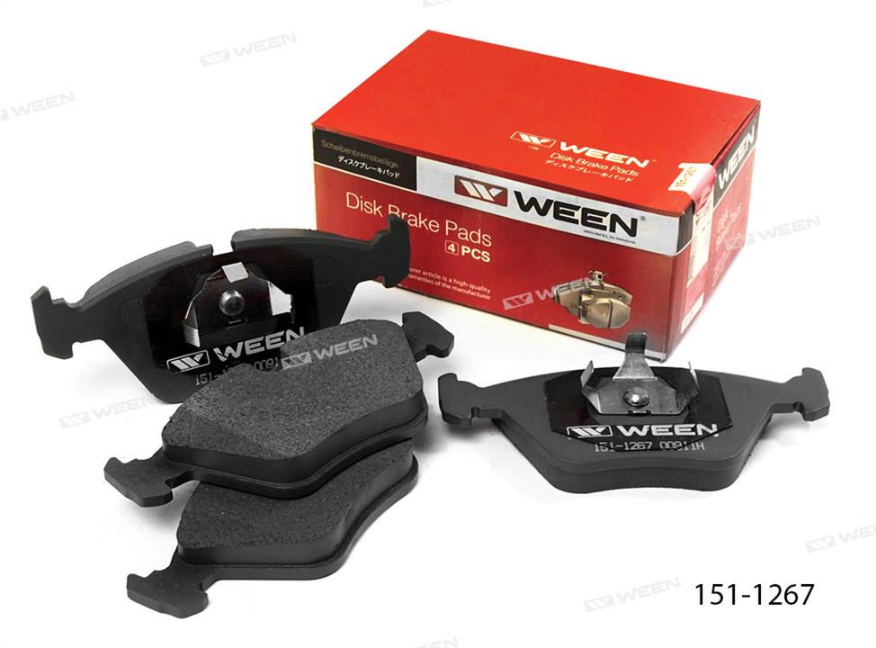 Ween 151-1267 Brake Pad Set, disc brake 1511267