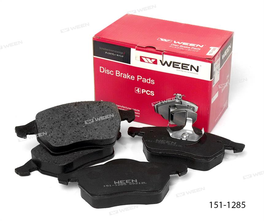 Ween 151-1285 Brake Pad Set, disc brake 1511285