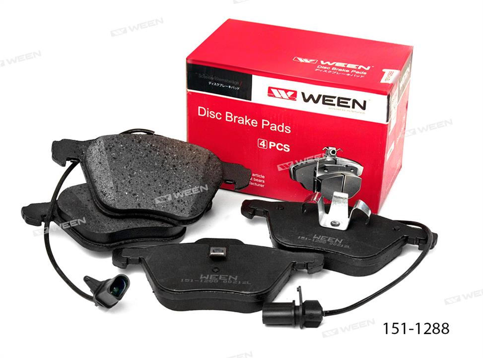 Ween 151-1288 Brake Pad Set, disc brake 1511288