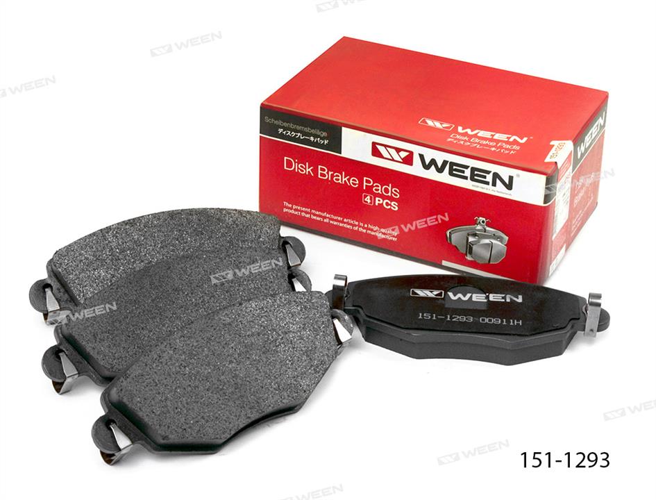 Ween 151-1293 Brake Pad Set, disc brake 1511293