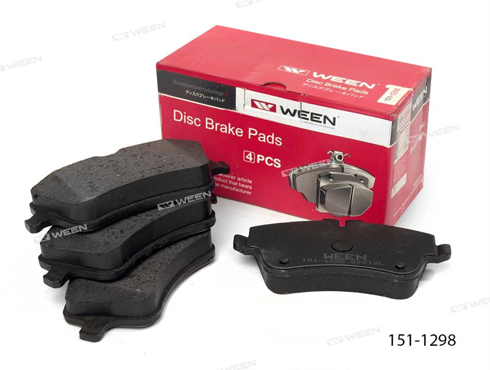 Ween 151-1298 Brake Pad Set, disc brake 1511298