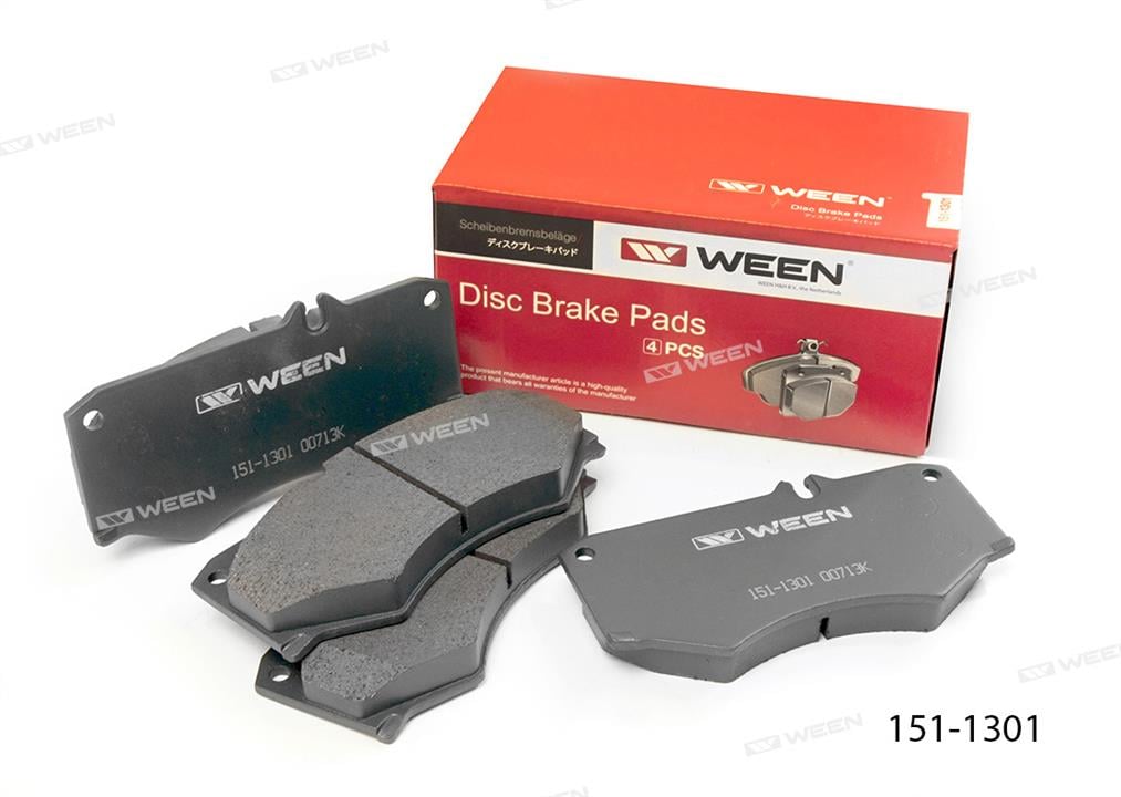 Ween 151-1301 Brake Pad Set, disc brake 1511301