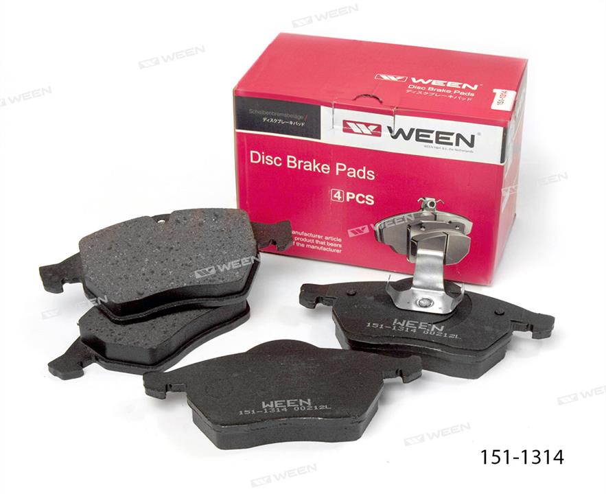 Ween 151-1314 Brake Pad Set, disc brake 1511314