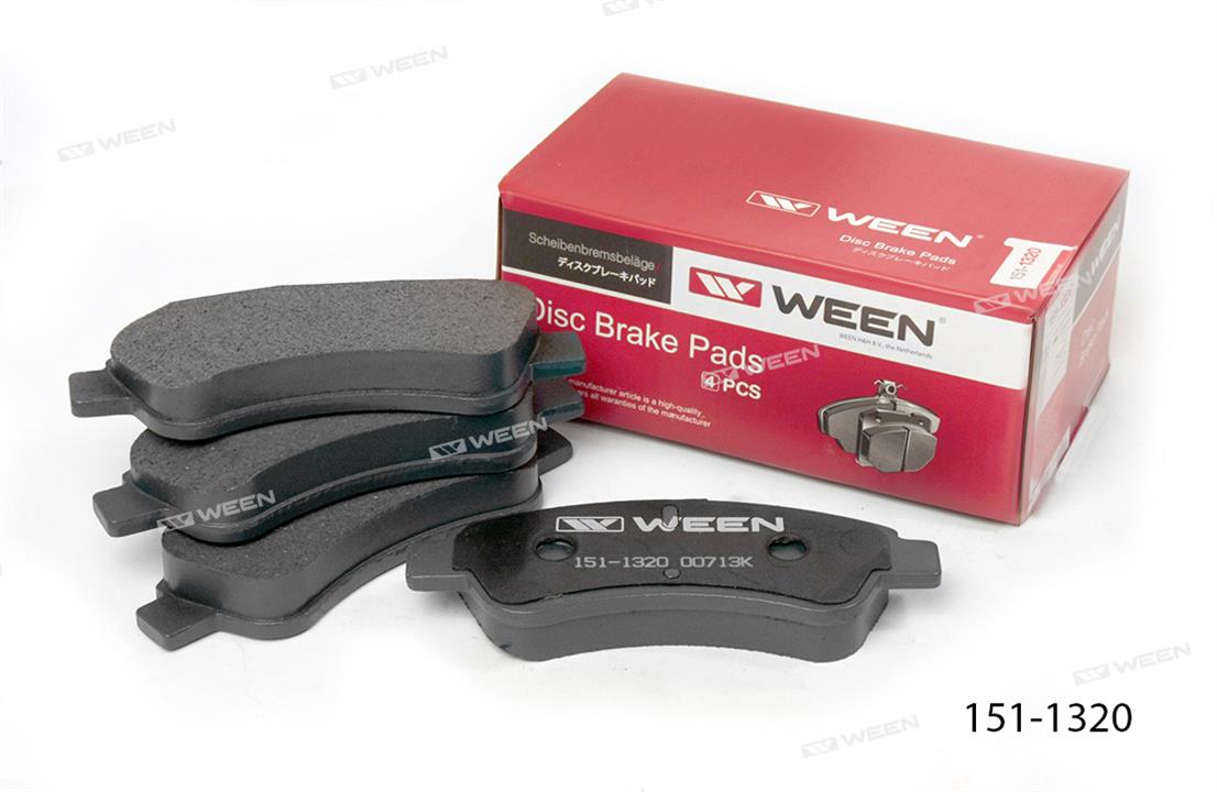 Ween 151-1320 Brake Pad Set, disc brake 1511320