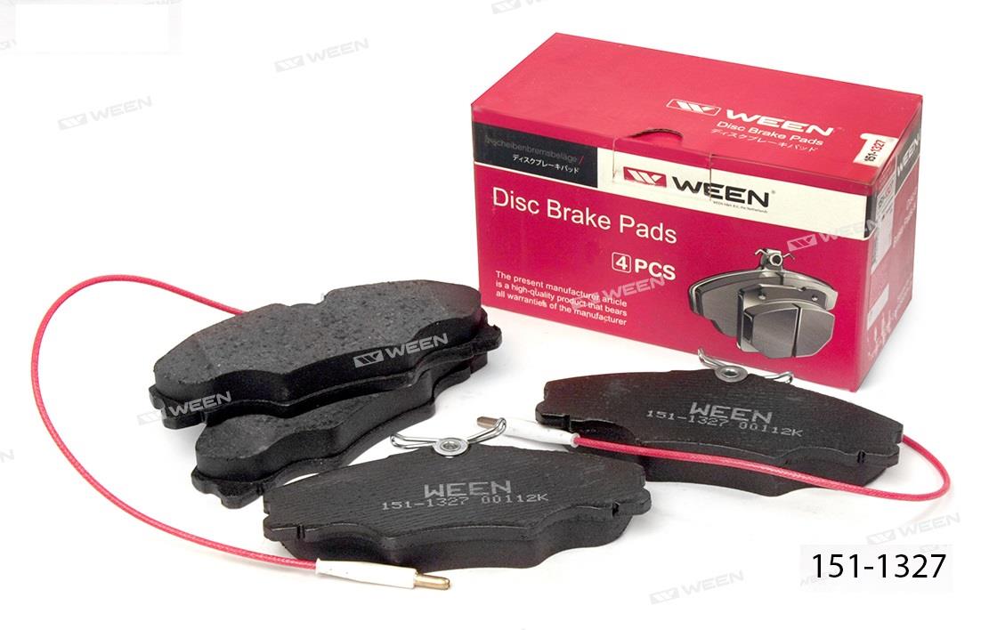 Ween 151-1327 Brake Pad Set, disc brake 1511327