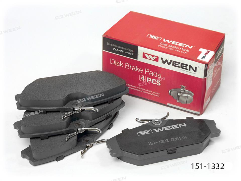Ween 151-1332 Brake Pad Set, disc brake 1511332