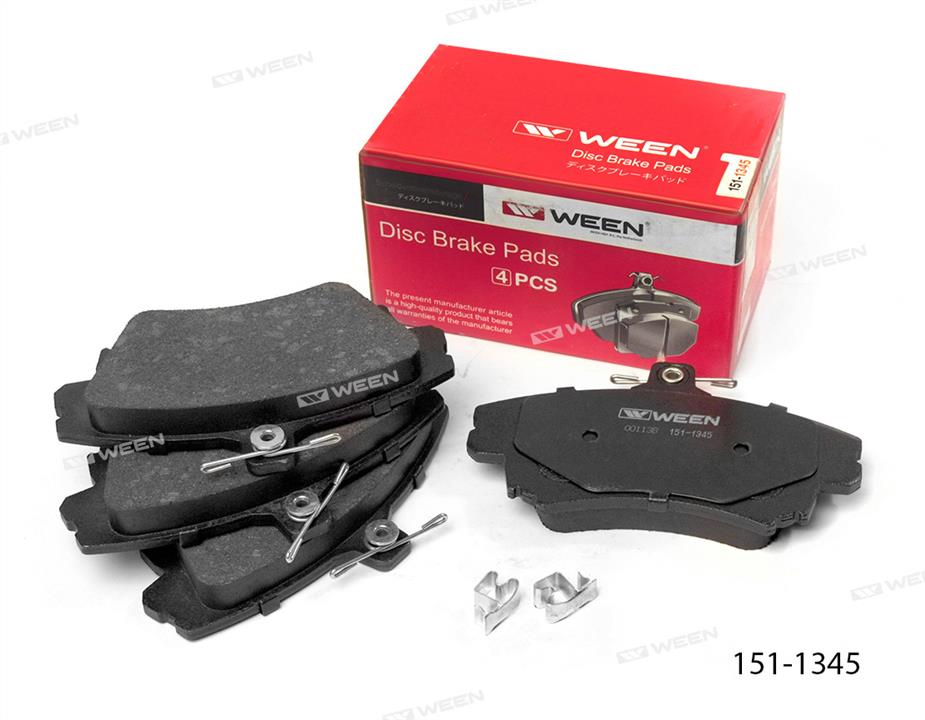 Ween 151-1345 Brake Pad Set, disc brake 1511345