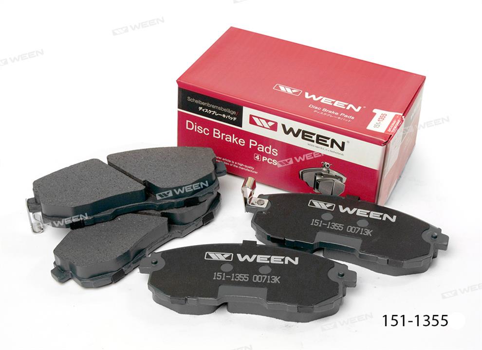 Ween 151-1355 Brake Pad Set, disc brake 1511355