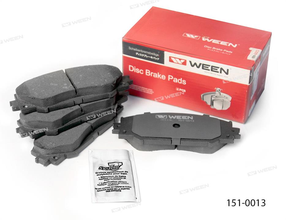 Ween 151-0013 Brake Pad Set, disc brake 1510013