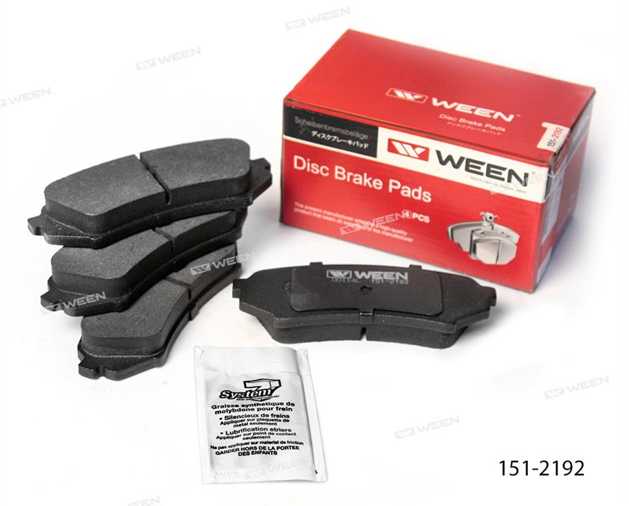 Ween 151-2192 Brake Pad Set, disc brake 1512192