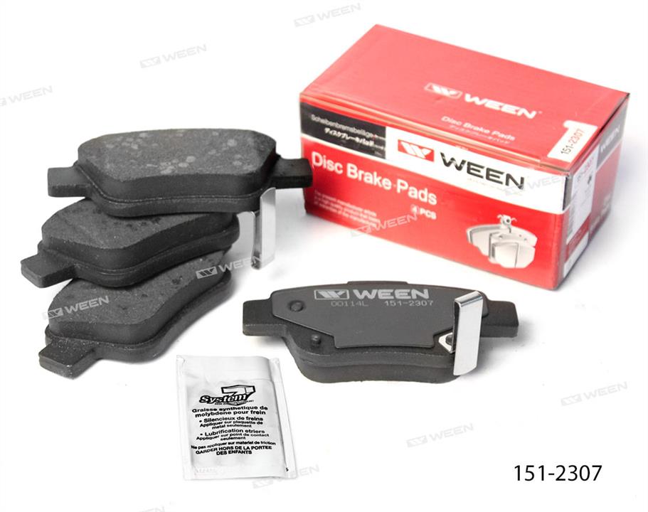 Ween 151-2307 Brake Pad Set, disc brake 1512307