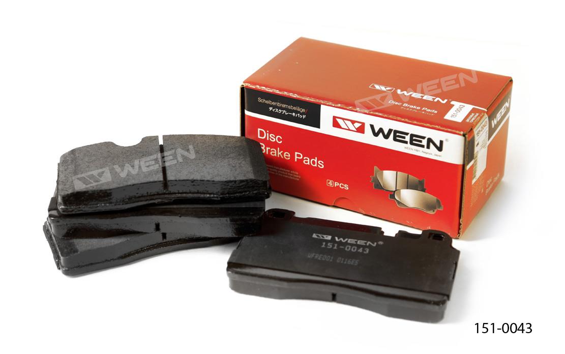 Ween 151-0043 Brake Pad Set, disc brake 1510043