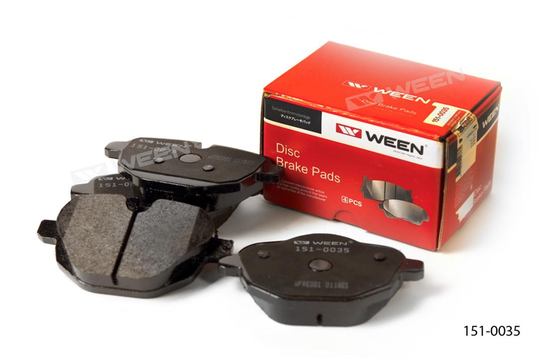 Ween 151-0035 Rear disc brake pads, set 1510035