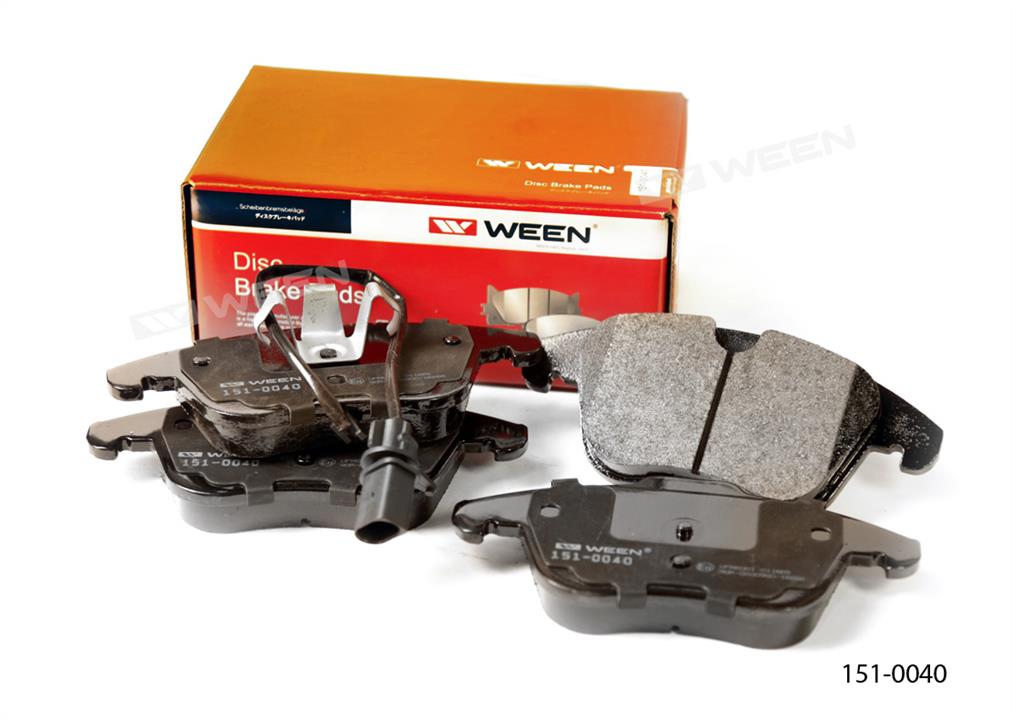 Ween 151-0040 Brake Pad Set, disc brake 1510040