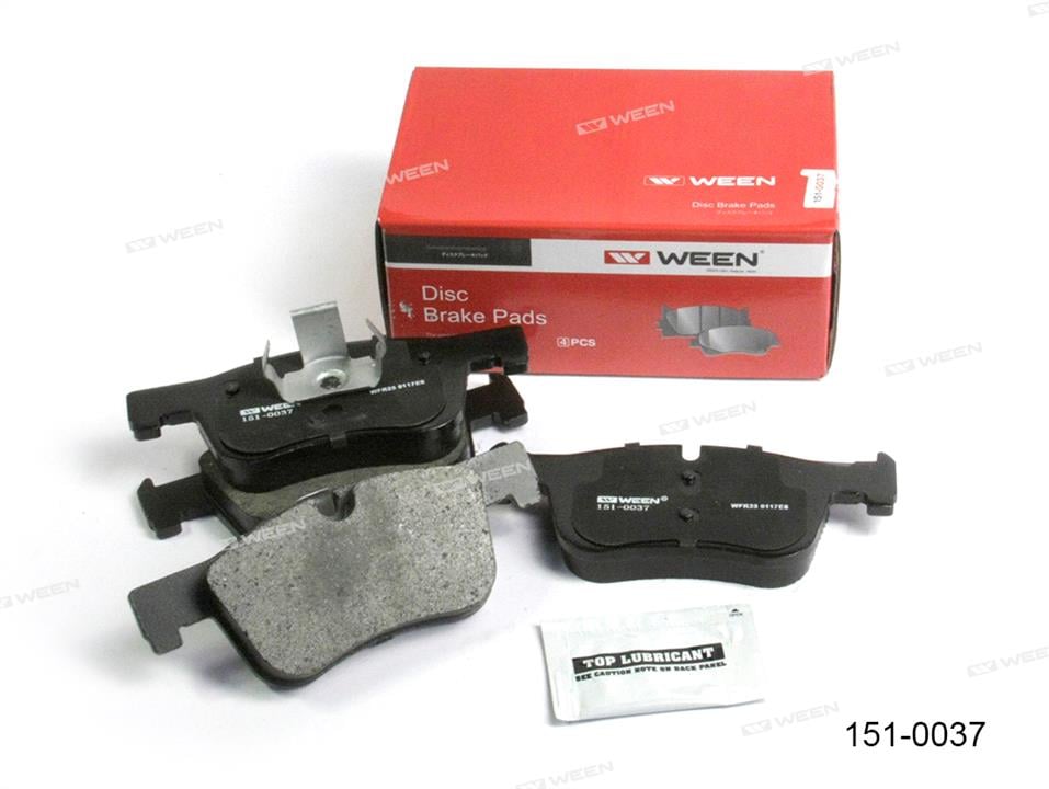 Ween 151-0037 Brake Pad Set, disc brake 1510037